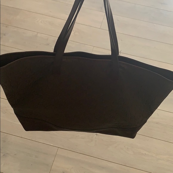 Gucci signature monogram brown leather tote - Picture 7 of 16